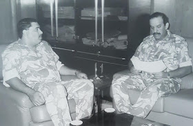 القائد العام لقوة دفاع البحرين المشير الركن خليفه بن أحمد آل خليفه مع العقيد الركن خليفه بن خالد المطر BDF Commander-in-Chief Field Marshal Shaikh Khalifa bin Ahmed Al-Khalifa with Col. Khalifa bin Khalid AlMatar القائد العام لقوة دفاع البحرين المشير الركن خليفه بن أحمد آل خليفه مع العقيد الركن خليفه بن خالد المطر BDF Commander-in-Chief Field Marshal Shaikh Khalifa bin Ahmed Al-Khalifa with Col. Khalifa binKhalid AlMatar